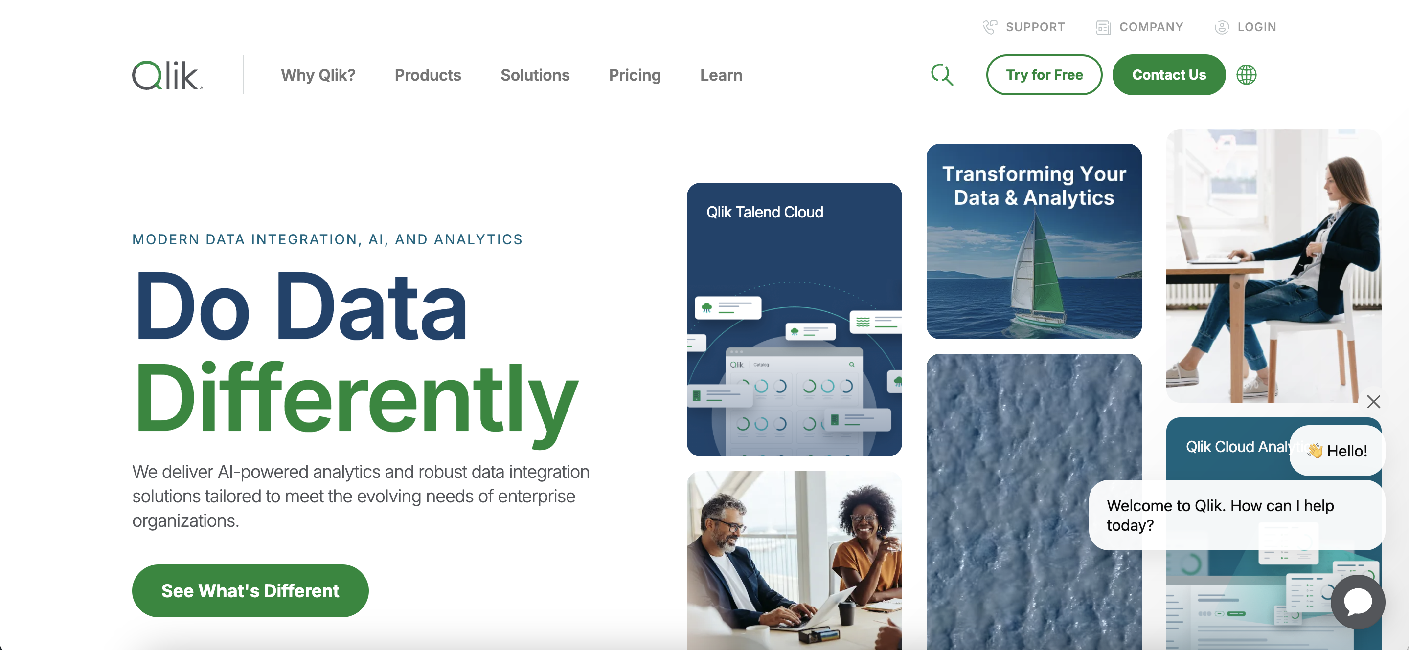 qlik, a tool to analyse data for students
